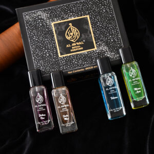 AL AWWAL Luxury Alpha Male Perfume Combo Set: Sophisticated Long-Lasting Scents, 4x20 ML EDPs